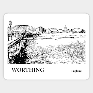 Worthing England Magnet